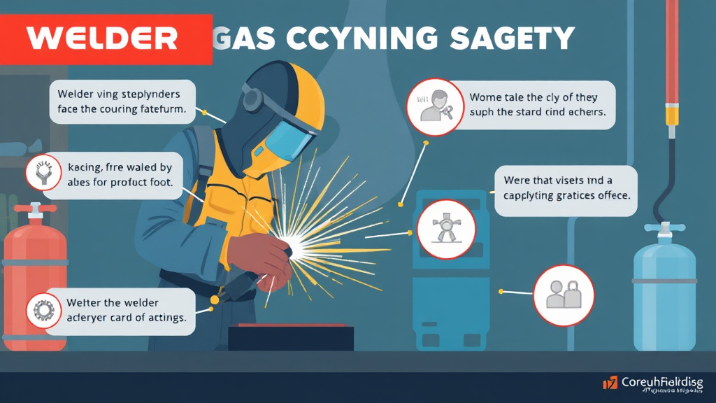 Practical workflow diagram for welder Gas Cylinder Safety