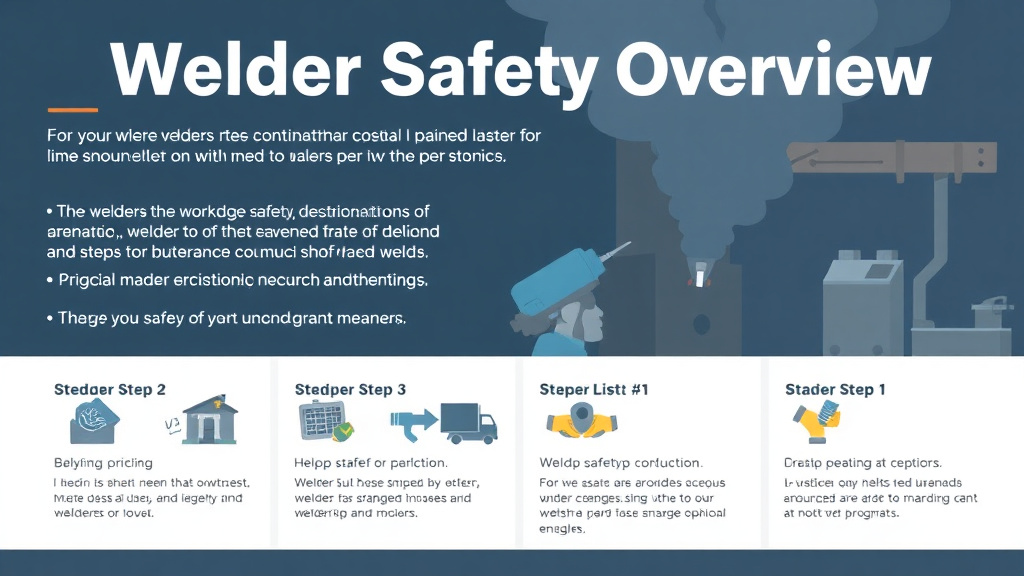 Step-by-step visual guide for implementing welder Safety Overview