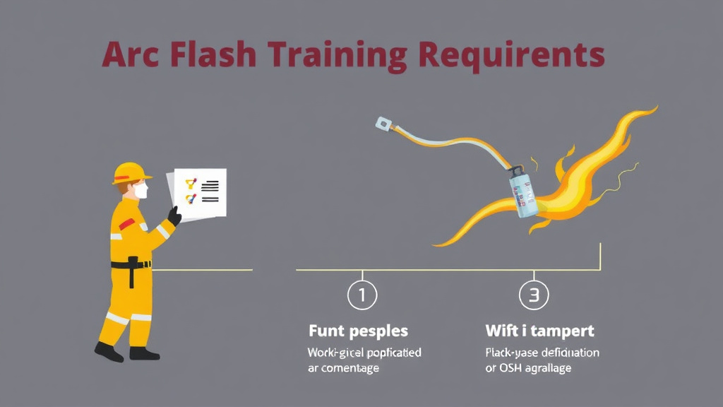 Real-world application diagram for arc Flash Training Requirements