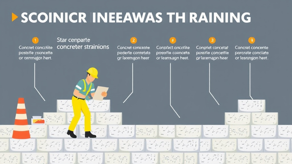 Practical workflow diagram for concrete Masonry Training