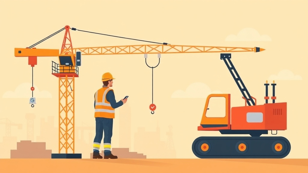 Visual overview of crane Signal Person Training with key concepts highlighted