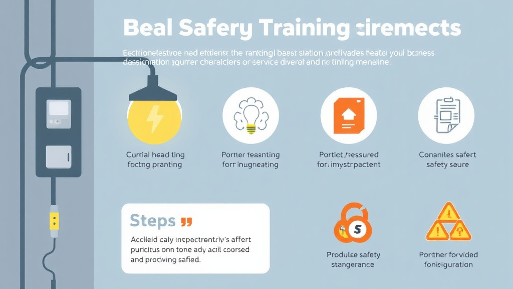 Hands-on guide visualization for electrical Safety Training Requirements