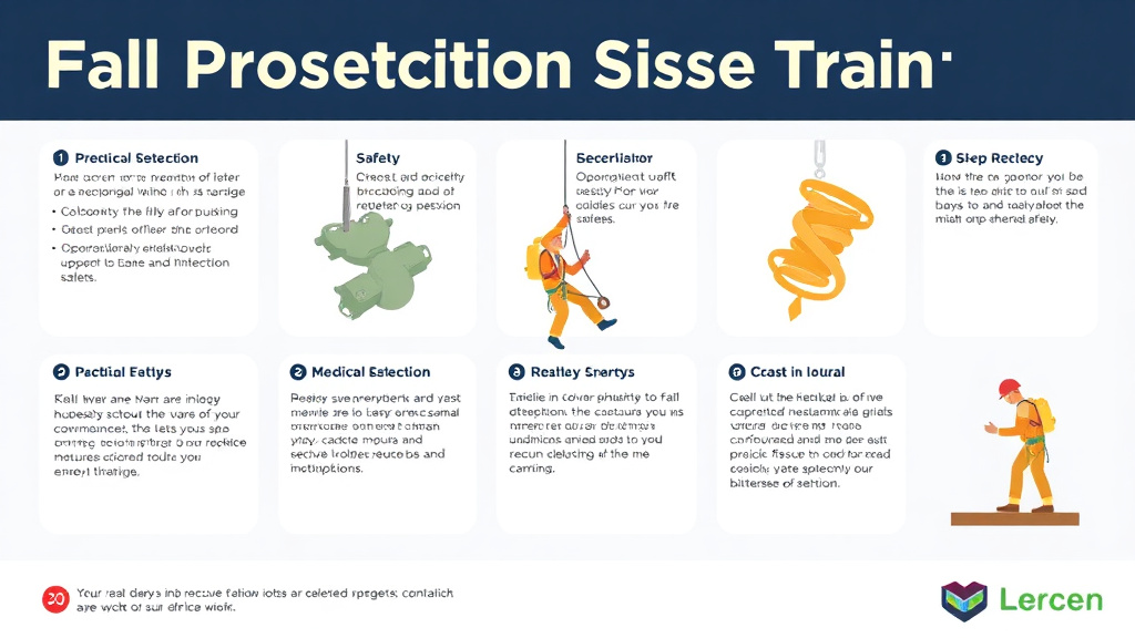 Practical checklist visual for fall Protection Rescue Training