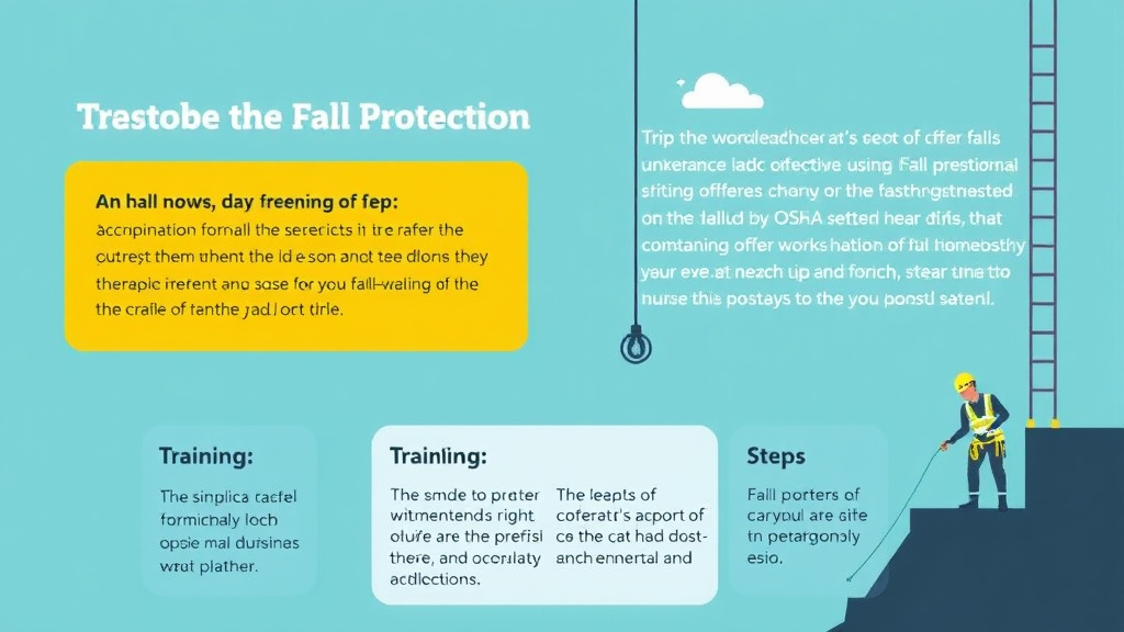 Step-by-step visual guide for implementing fall Protection Training for Supervisors