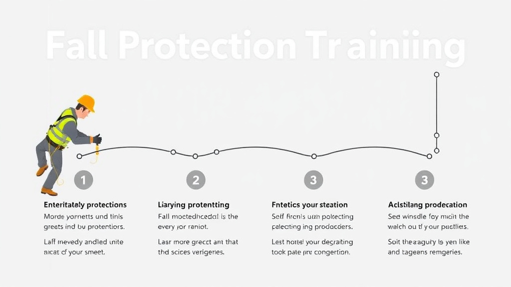 Hands-on guide visualization for fall Protection Training Requirements