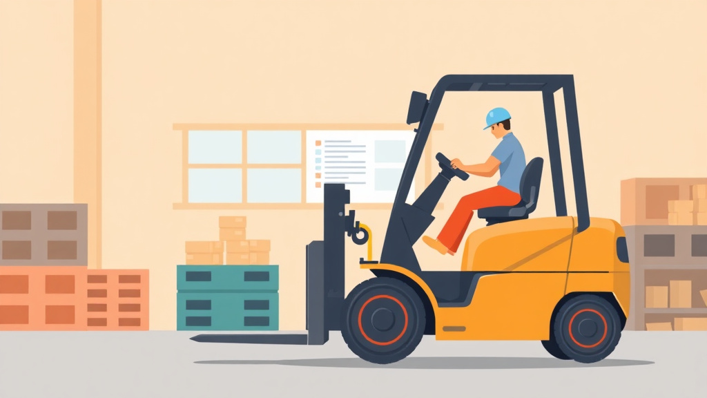Detailed visual representation of forklift Evaluation Requirements