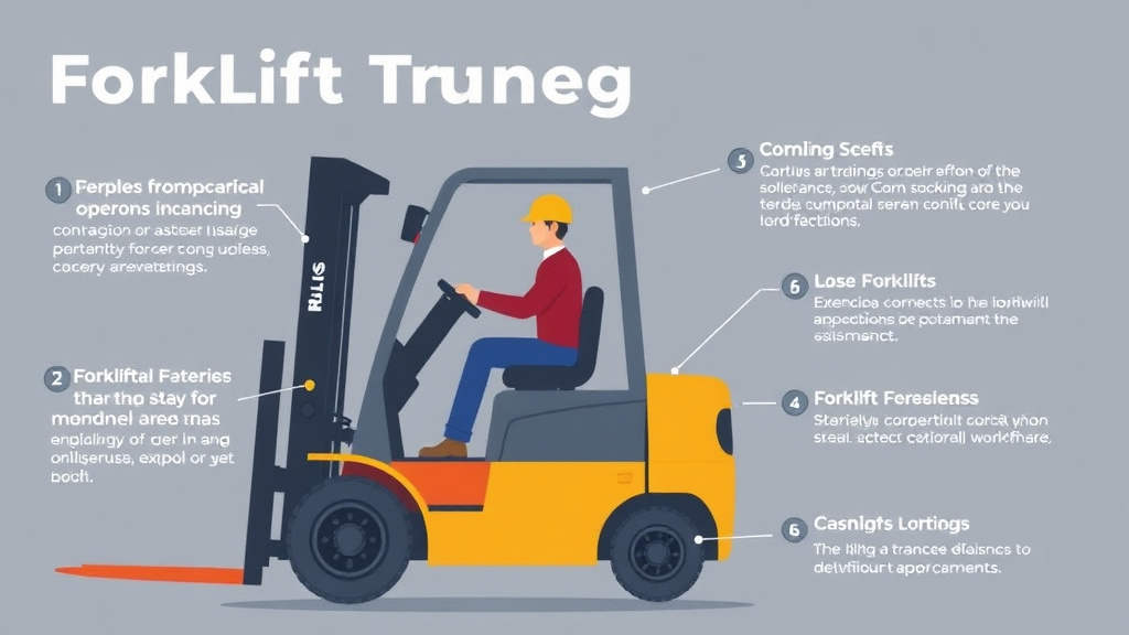 Practical workflow diagram for forklift Operator Training Requirements