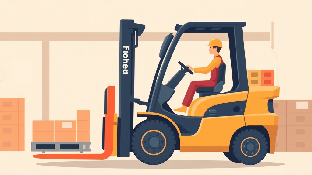 Illustration breaking down the fundamentals of forklift Training Frequency