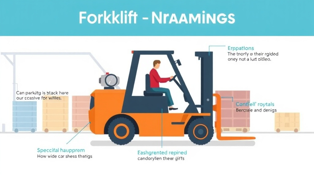 Step-by-step visual guide for implementing forklift Training Topics