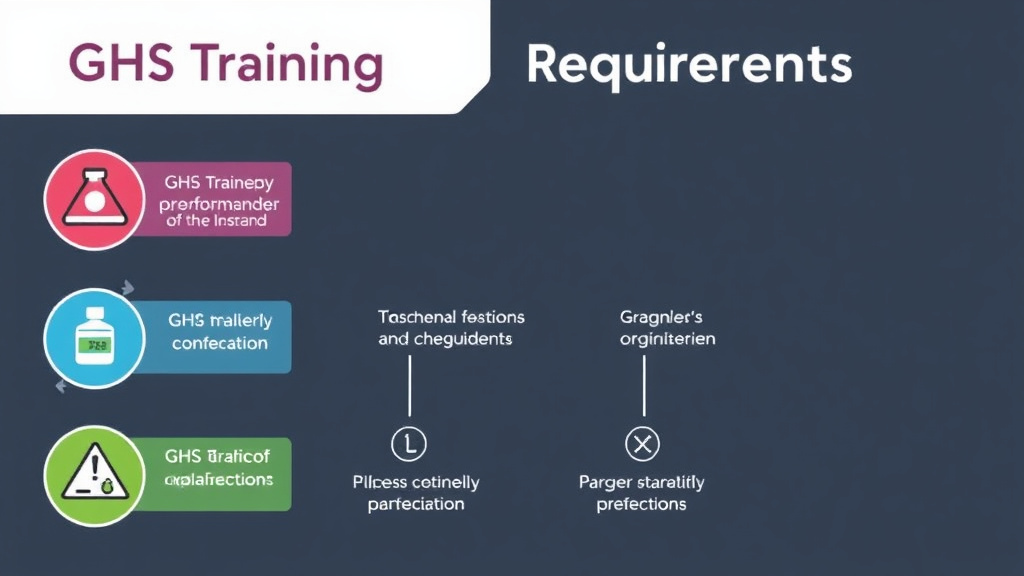 Practical workflow diagram for GHS Training Requirements