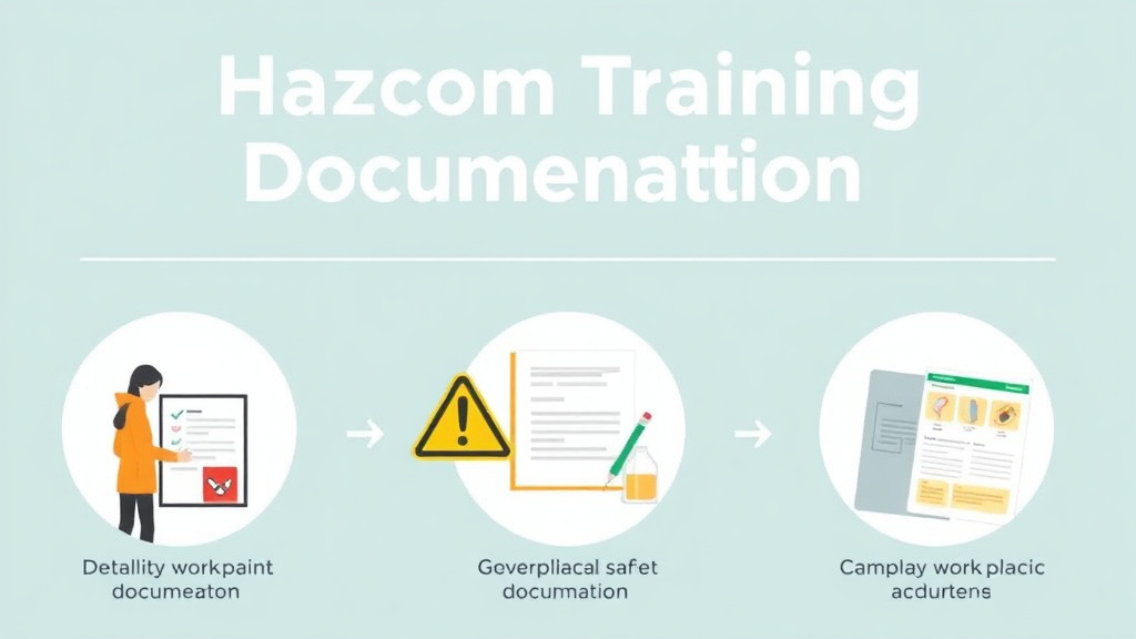 Hands-on guide visualization for hazcom Training Documentation Requirements