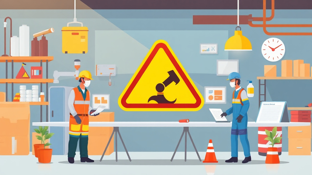 Illustration breaking down the fundamentals of hazcom Training for New Employees