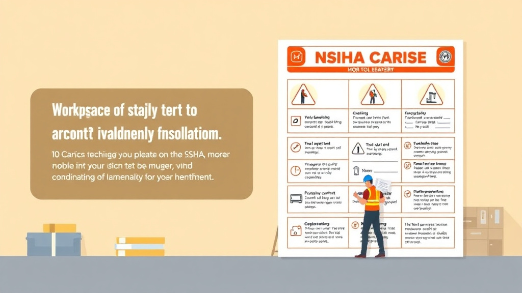 Educational graphic covering the essentials of OSHA 10 Card Replacement