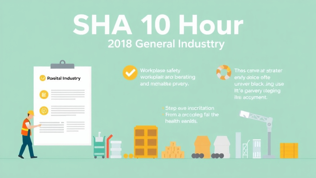 Implementation roadmap for OSHA 10 Hour General Industry with actionable steps