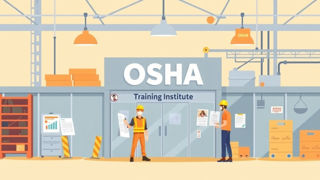Illustration breaking down the fundamentals of OSHA Training Institute Education Centers