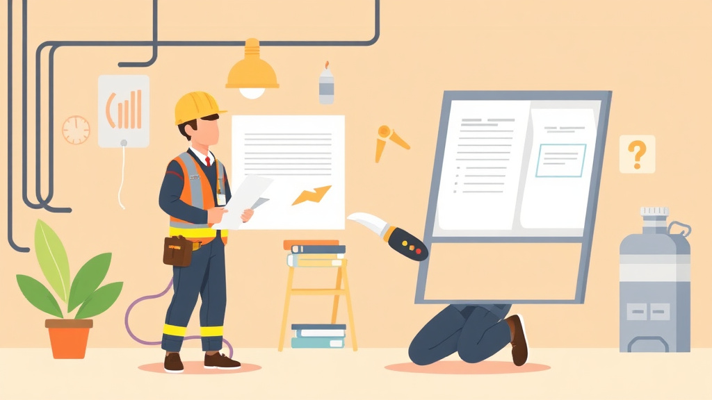 Illustration breaking down the fundamentals of qualified Person Electrical Training