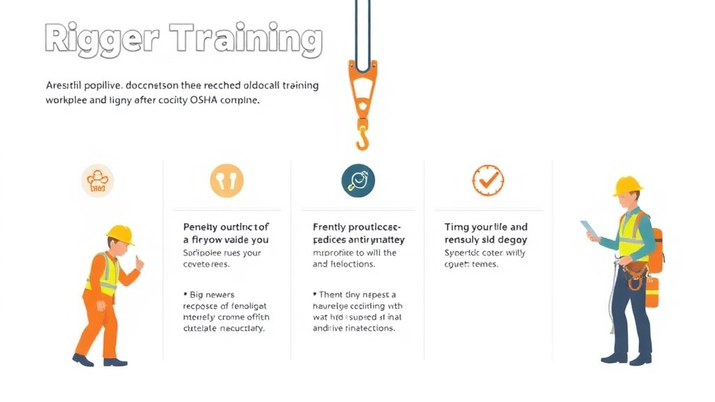 Hands-on guide visualization for rigger Training Requirements