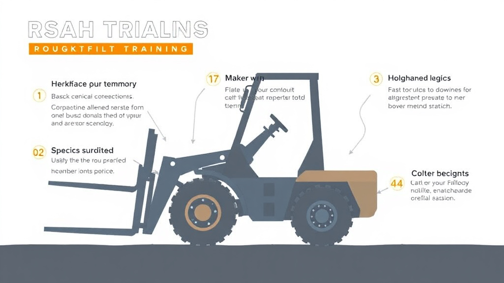Step-by-step visual guide for implementing rough Terrain Forklift Training
