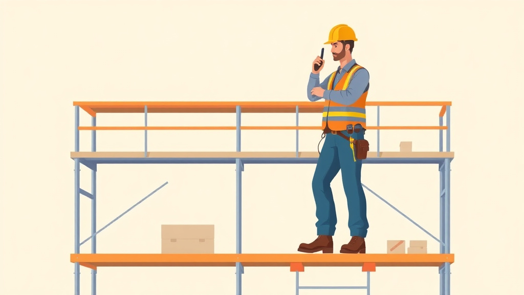 Conceptual diagram showing how scaffold Training for Supervisors works in practice
