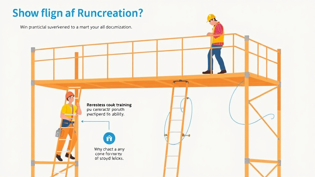 Process flow illustration for putting scaffold Training for Supervisors into action