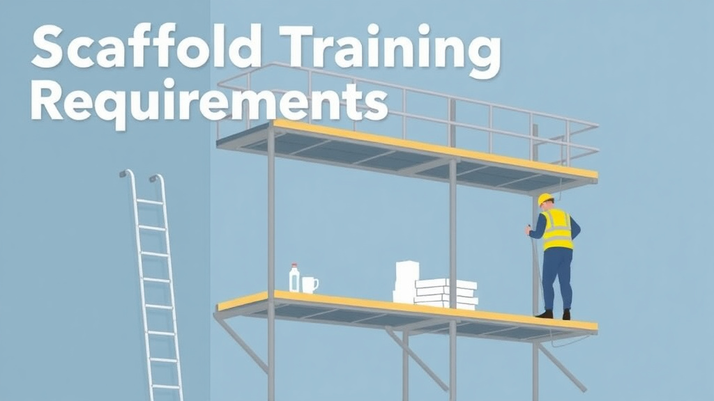 Implementation roadmap for scaffold Training Requirements with actionable steps