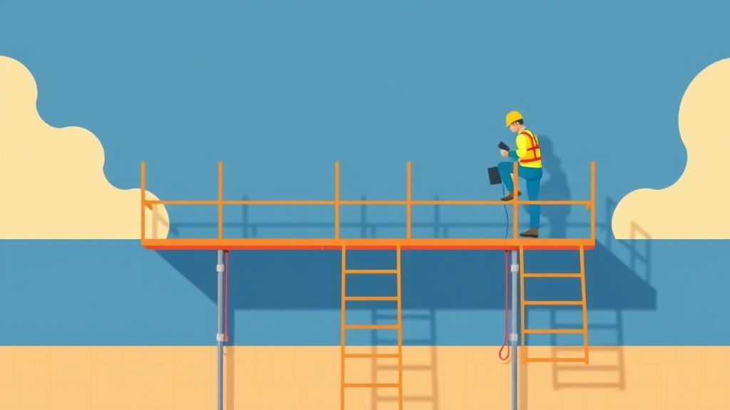 Illustration breaking down the fundamentals of scaffold Training Topics