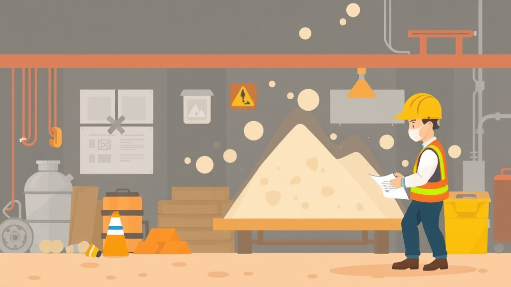 An informative visual explaining silica Awareness Training Requirements for beginners and professionals