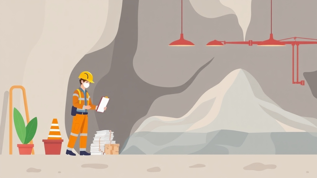 Educational graphic covering the essentials of silica Training Documentation