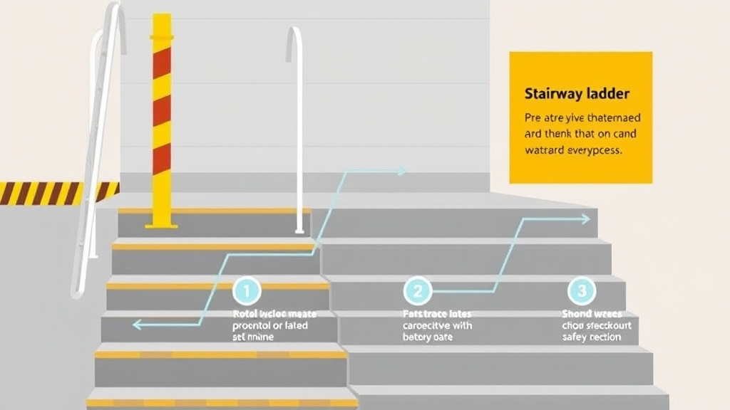 Hands-on guide visualization for stairway Ladder Training